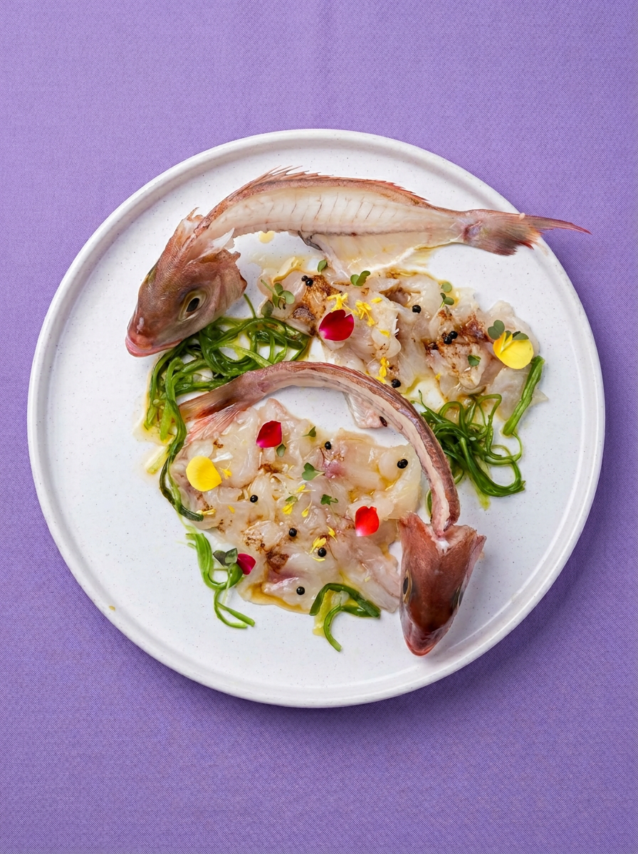 Squid carpaccio